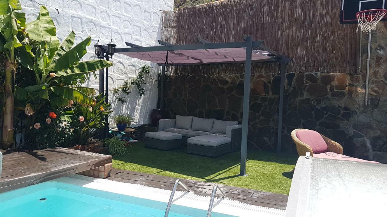 Casa Agustin Pool 27 ºc Villa Fataga Exterior photo
