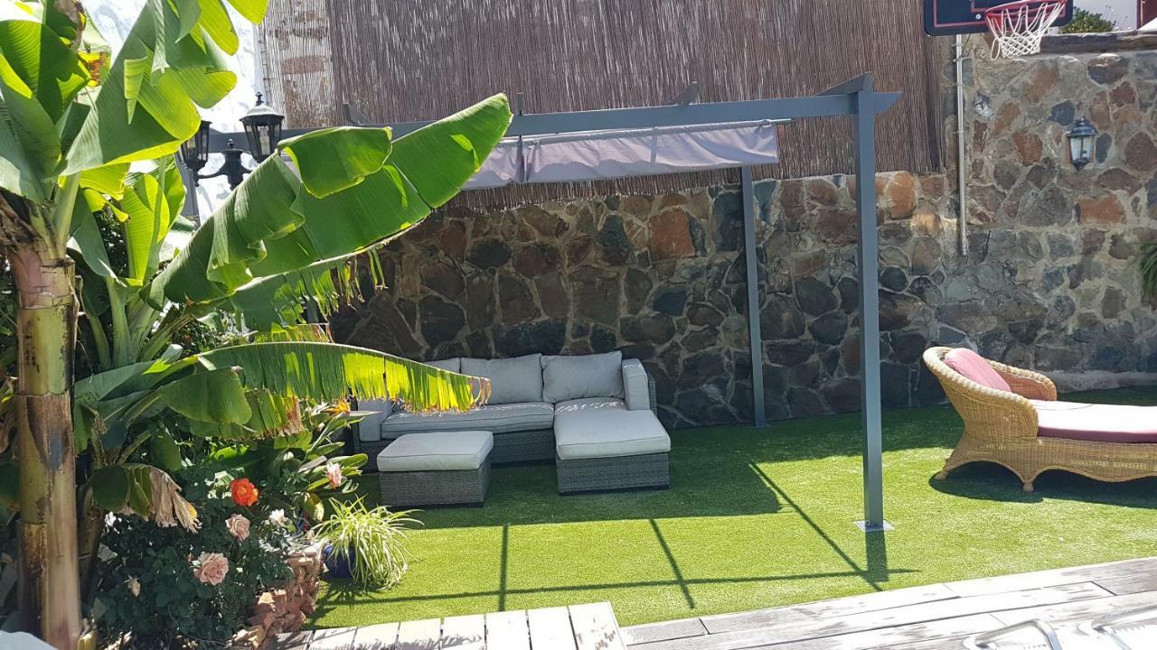 Casa Agustin Pool 27 ºc Villa Fataga Exterior photo