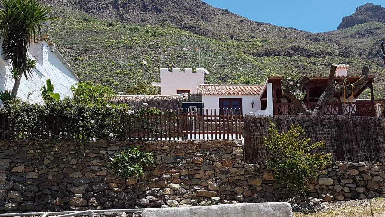 Casa Agustin Pool 27 ºc Villa Fataga Exterior photo
